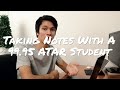 How a 99.95 ATAR Student Takes Notes with Active Recall