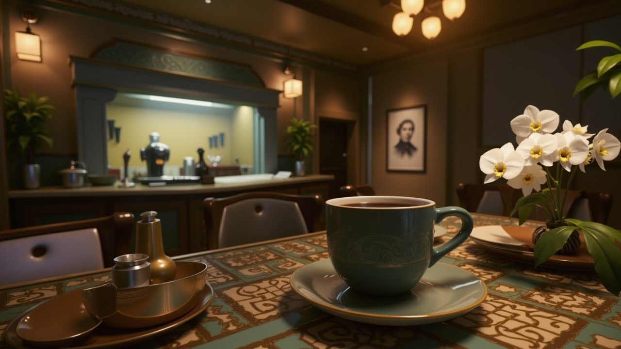 Атмосфера джазовой кофейни для максимального фокуса и расслабления - Weasel Coffee