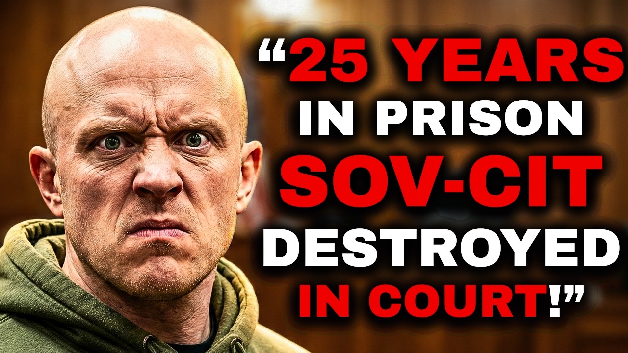 Unhinged SovCit Rejects 25 Year Charges Over Name Spelling… Judge CRUSHES His Fantasy