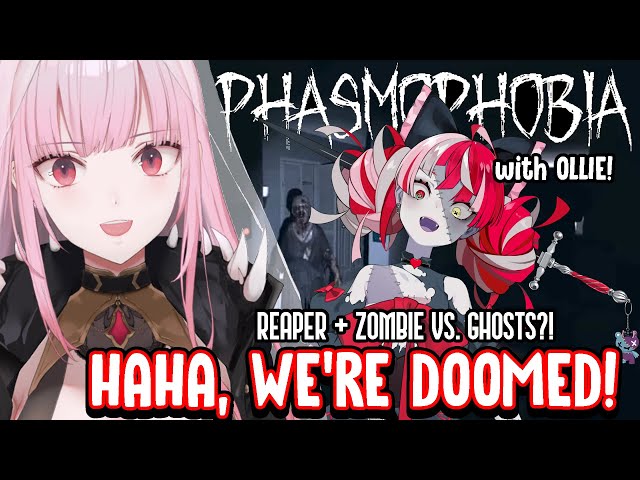 【Phasmophobia Collab】Reaper and Zombie Vs. Ghosts?! #hololiveEnglish #holoMythのサムネイル