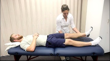 Hip Range of Motion and Manual Muscle Testing Demonstration Videos