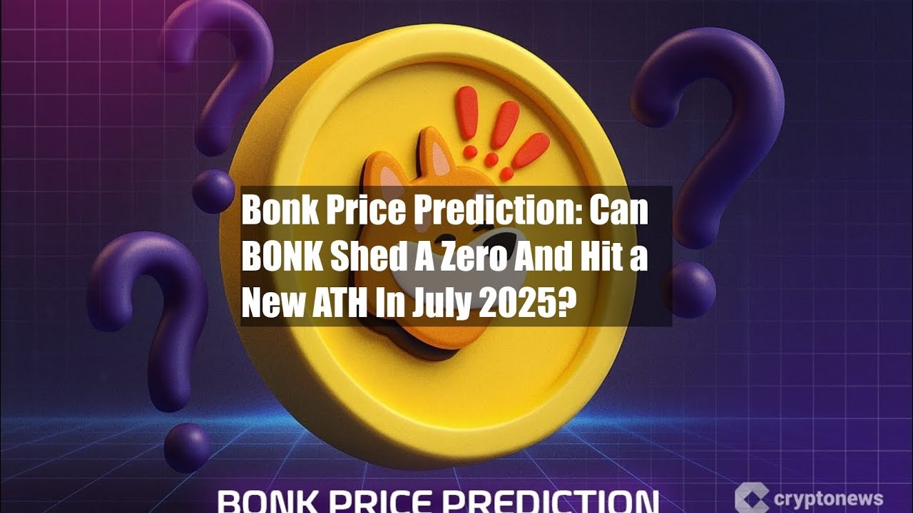 Bonk Price Prediction: Can BONK Shed A Zero And Hit a New ATH In - YouTube