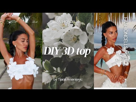 How to Sew a Stunning 3D Flower Top | DIY Sewing Tutorial
