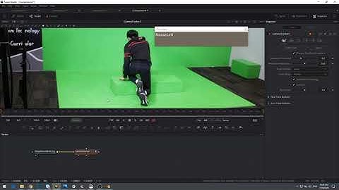 Combining Tracking With Green Screen in BMD Fusion Studio Part 1/2