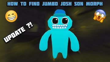 UPDATE - How To Find JUMBO JOSH SON MORPH in Find The Backrooms Morphs