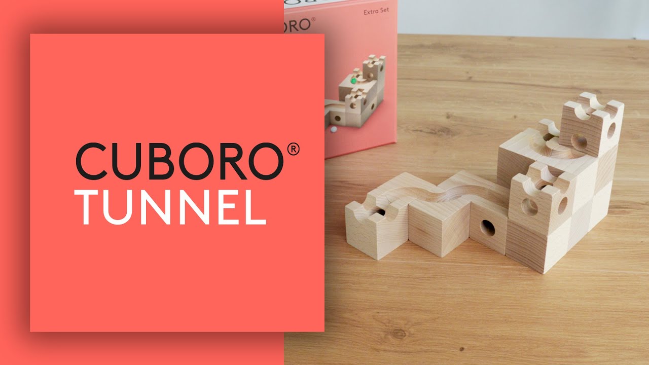 Cuboro Tunnel - An Extra Set for surprising tunnel systems