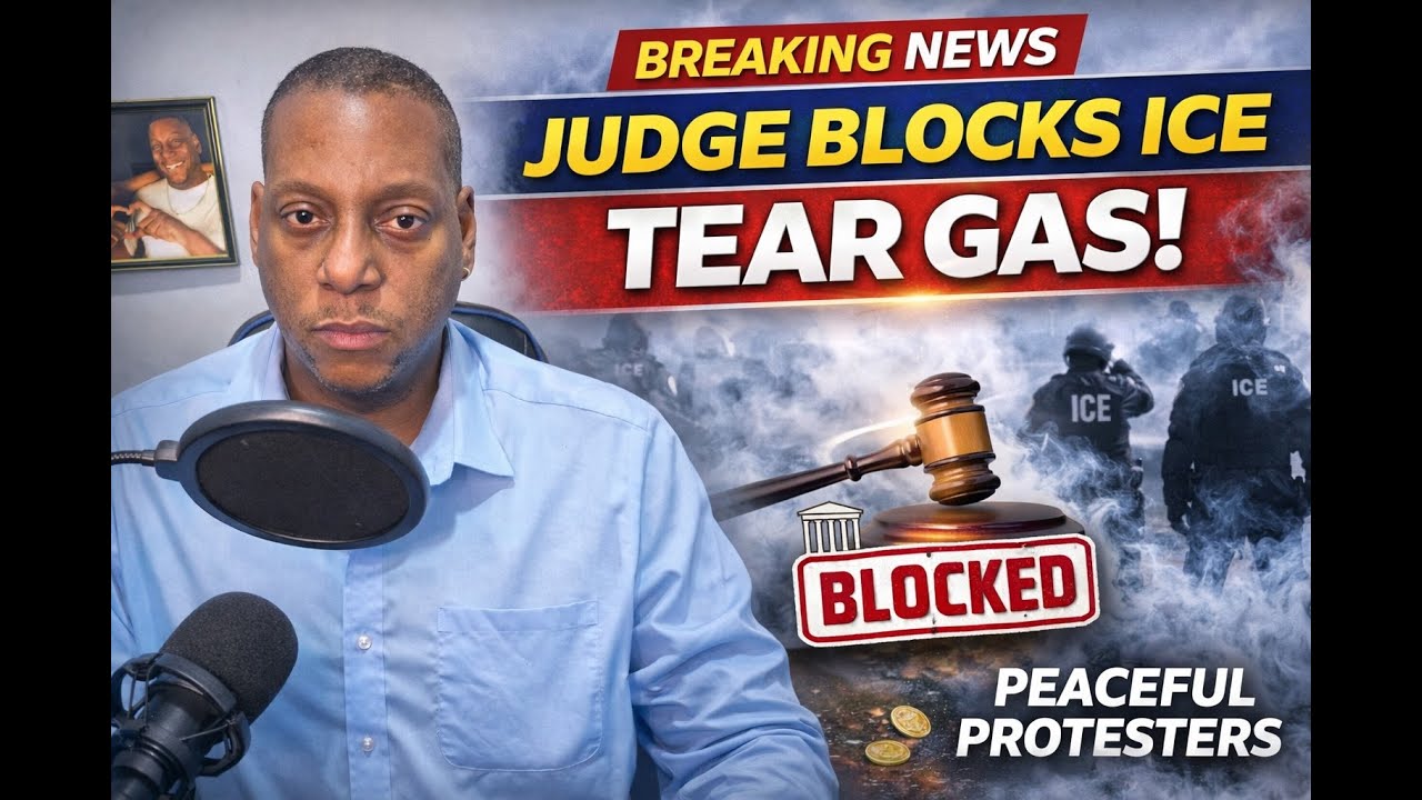Federal Judge Blocks ICE From Using Tear Gas on Peaceful Protesters