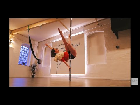 Flatline Scorpio zu Superman vom Boden - Pole Dance Tutorial (German)