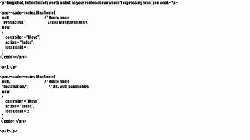 ASP.NET MVC Routes Mapping issue