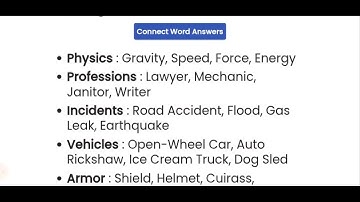 Connect Word Level 295 Answers Walkthrough