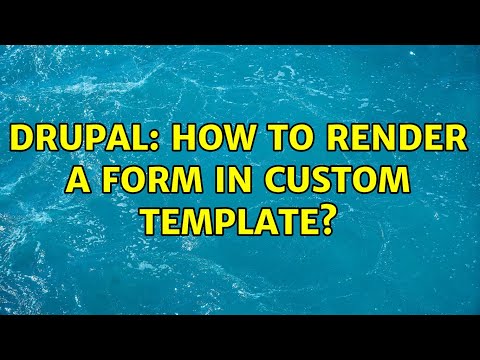 Drupal: How to