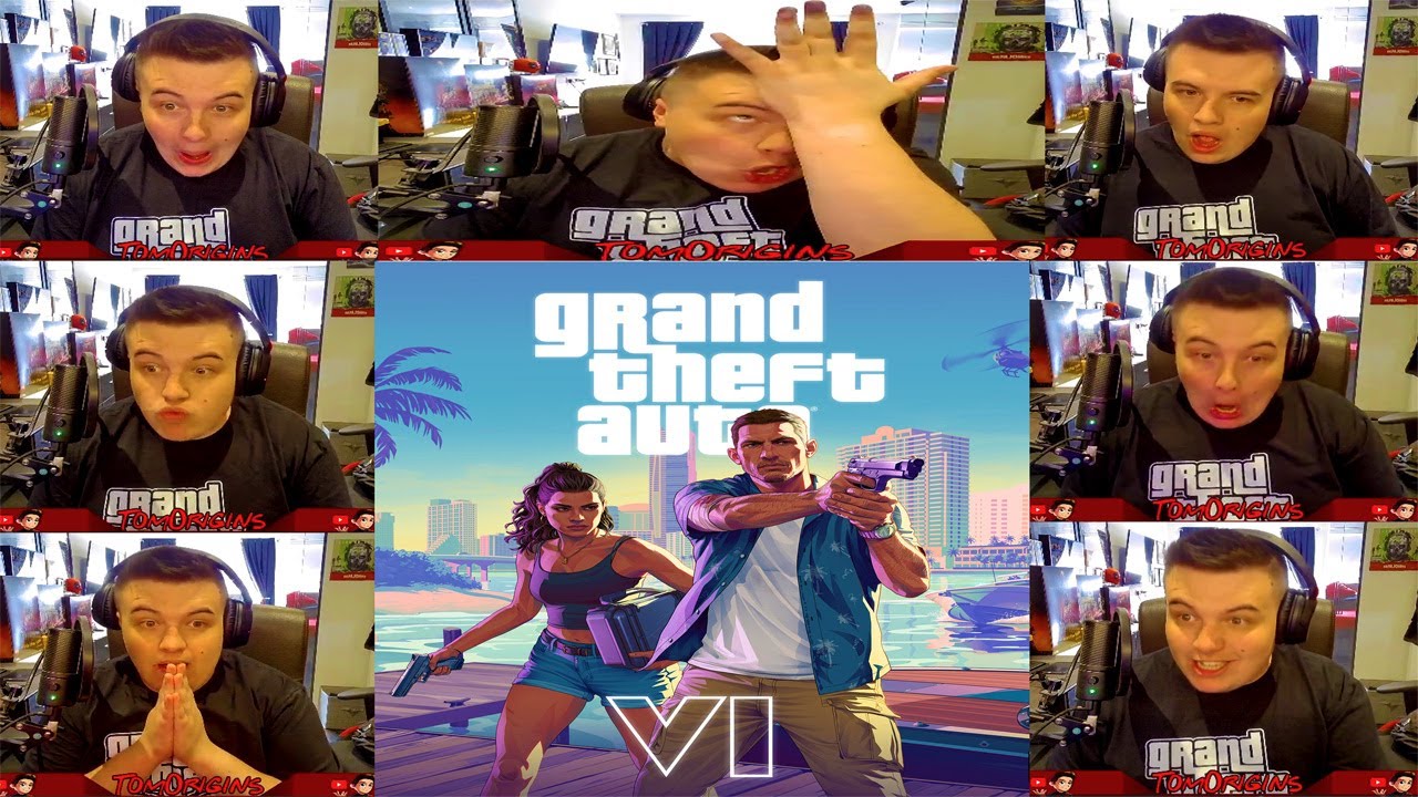 GTA 6 Trailer 2 Live Reaction YouTube 