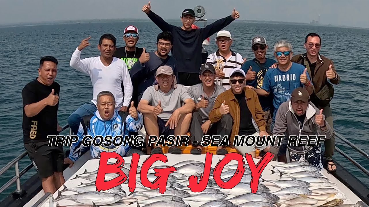Mancing di Laut Selatan saat FULL MOON dengan KM BIG JOY