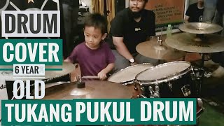 6 year old drum cover - si tukang pukul ...