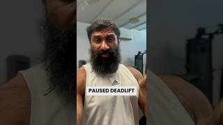 Paused deadlift #powerlifting #deadlift #shorts