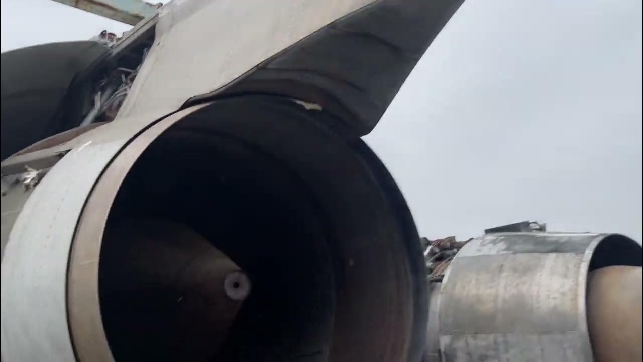 Looking at Abandoned Jet Engines YouTube