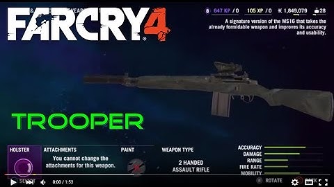 Far Cry 4 - Signature Weapons - Trooper