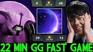 ANA [Faceless Void] 22 Min GG Fast Game Aggressive Plays 7.22 Dota 2