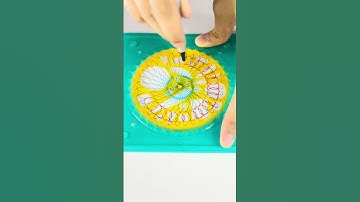 Soothing ASMR Art to Unwind! Relaxing Visuals for Stress Relief!#shorts #art #spirograph #asmr #2024