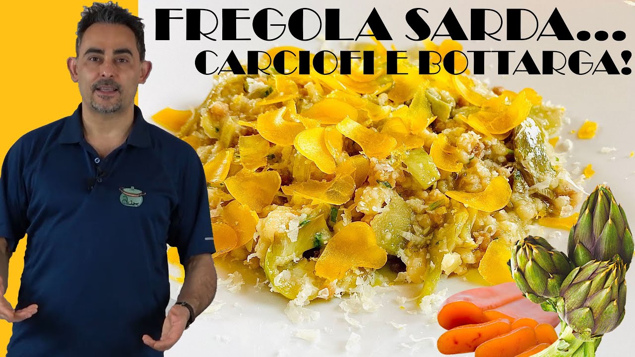 Un viaggio in Sardegna: Fregola carciofi e bottarga!