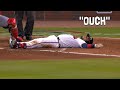 MLB Funny Hit By Pitches MLB Funny Hit By Pitches