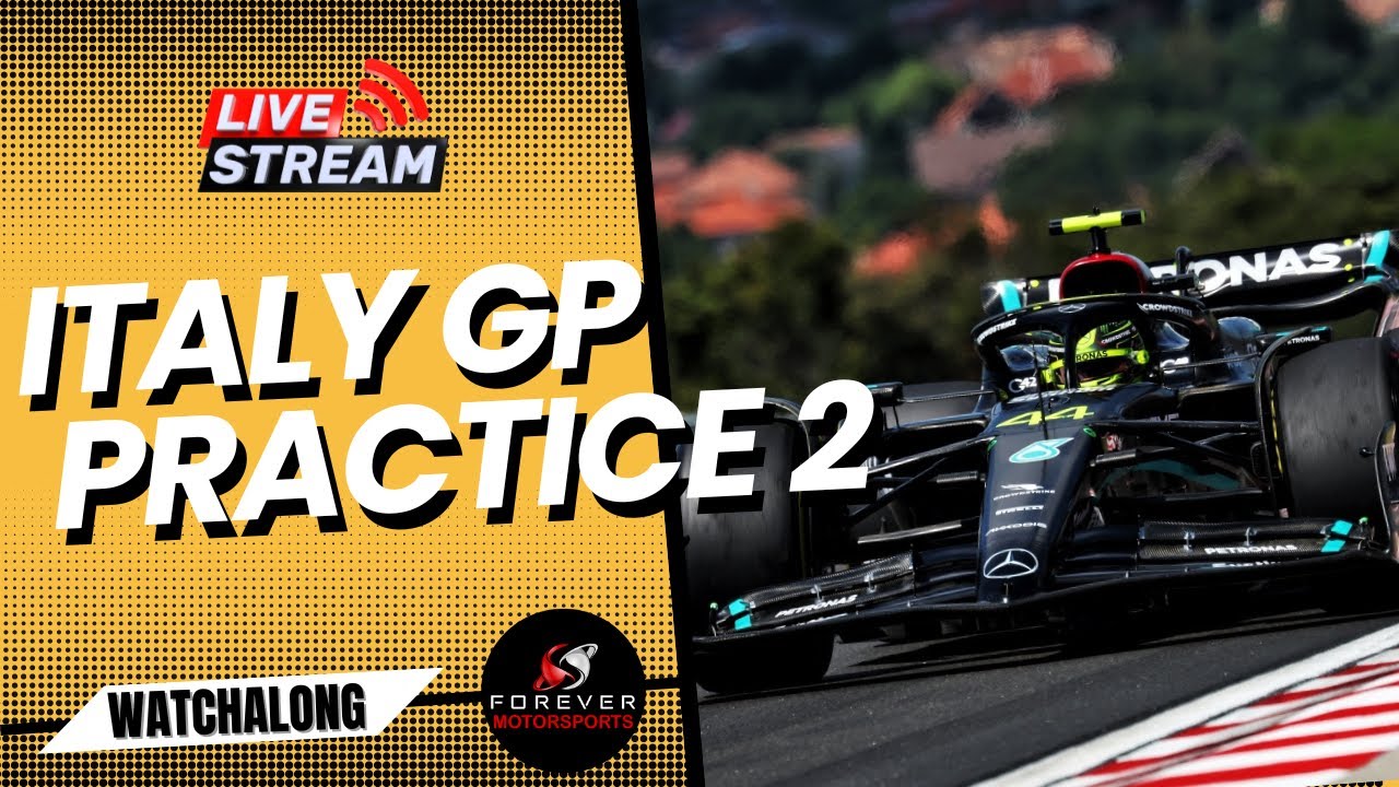 F1 LIVE ITALIAN GP PRACTICE 2 Formula 1 Italy Watchalong Monza Grand Prix