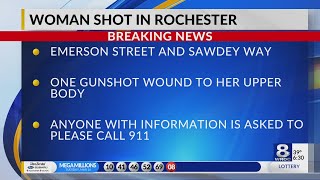 Woman hospitalized with life threatening injuries after shooting in Rochester