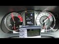 New toyota hilux grsport speedo vs true gps speed 