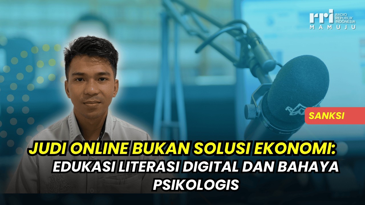 Judi Online Bukan Solusi Ekonomi: Edukasi Literasi Digital dan Bahaya Psikologis