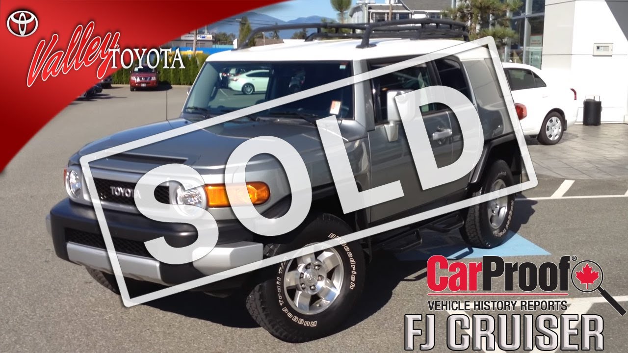 Sold 2009 Toyota Fj Cruiser For Sale At Valley Toyota Scion In