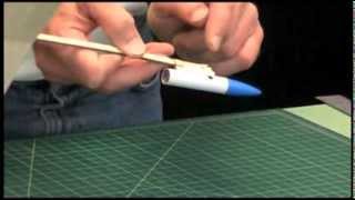 Cirrus Breeze Rocket Glider - 10: Attach Motor Pod and Launch Lug