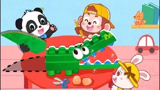 Baby Panda's Animal Puzzle - Play and Learning Animals With Puzzle Game - Android Gameplay HD screenshot 1