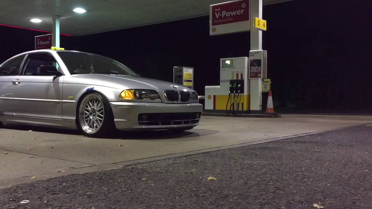 BMW E46 320 COUPE | BBS | EXHAUST!