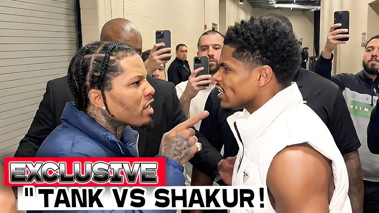 Backstage TENSION! Gervonta & Shakur Get HEATED Ahead of Teófimo López Fight.