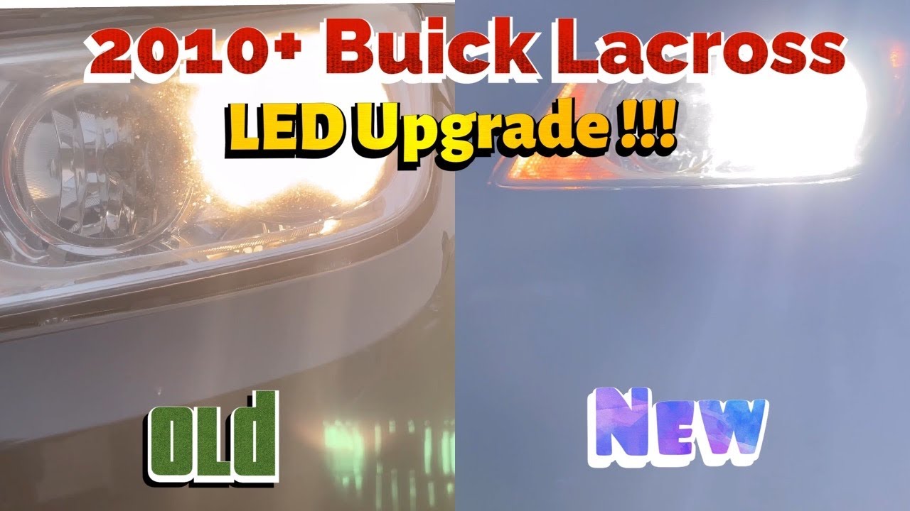 2010 Buick LaCrosse H11/H9 LED Light Upgrade | MUST DO MOD !! | Link + Discount Code