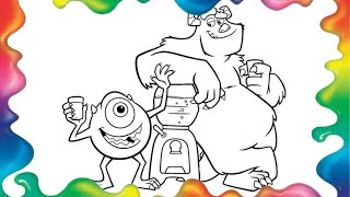 Monstros Sa Para Colorir Monsters, Inc Coloring Page Monstros Sa Png Monstros Sa