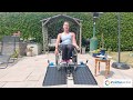 Ella's Invictus Active Trainer Wheelchair Workout