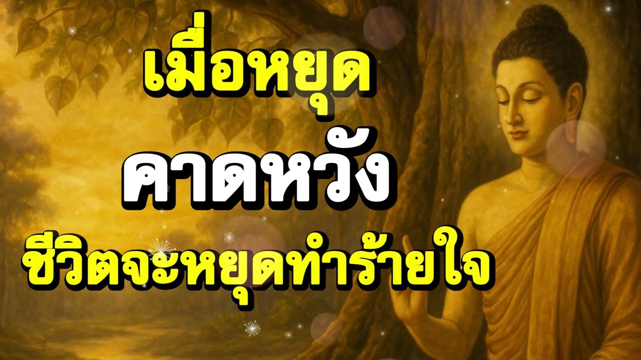 เมื่อหยุดคาดหวัง ชีวิตจะหยุดทำร้ายใจ | ฟังธรรมผ่อนคลาย | Ep.23