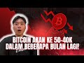 BITCOIN CRASH LAGI! EFEK APA⁉️BOTTOM DIMANA⁉️