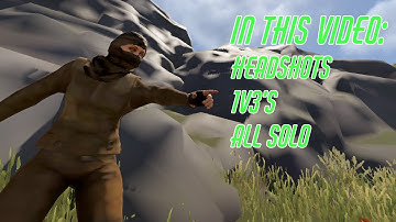 ONE GUN, THREE BODIES (Solo Rust)