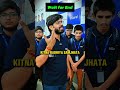 JEE Aspirants Breakup Story 😢 Prateek Sir Shocking Reaction #iitbombay #jee2026 #shorts