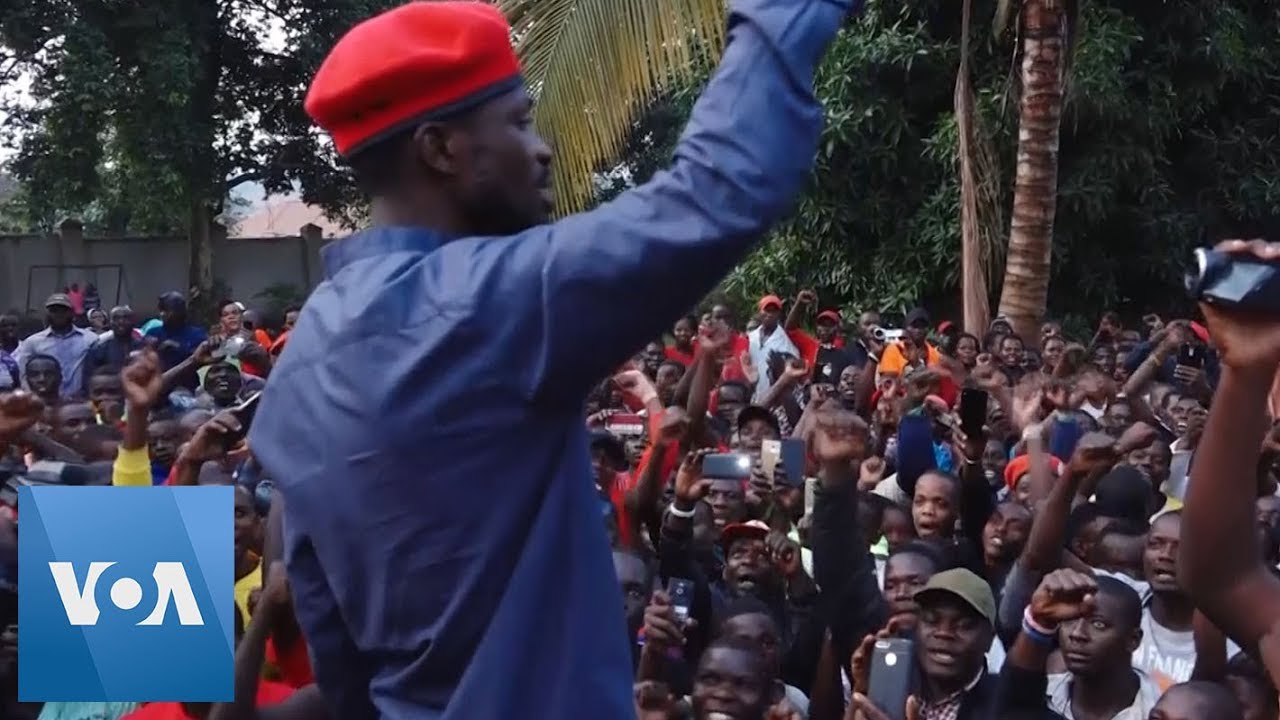 trump amazonia Supporters Welcome Bobi Wine Home From Prison