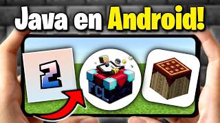 🔥 TOP 3 MEJORES LAUNCHERS de MINECRAFT JAVA en ANDROID! 🤑