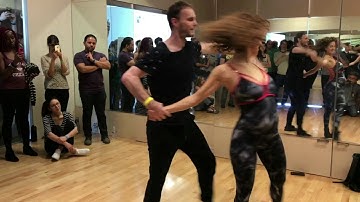 ❇️ Shani & Jesse ~ Zouk Demo @ Chicago Zouk Weekender, Spring 2017