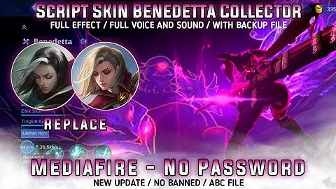 Benedetta Collector Death Oath No Password Full Effect Audio Valentina Patch