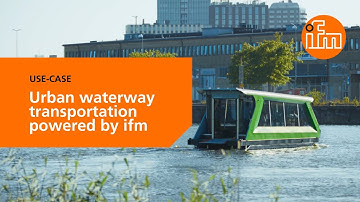 Urban waterway transportation with ifm controllers and HMI with cloud connectivity [Use-Case]