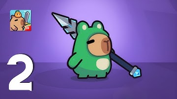 Capybara Go! Gameplay Walkthrough Part 2 - Gale Town (Android, IOS)