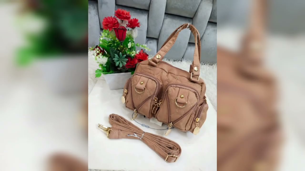 Top Hand Bags Design For Girls - Stylish bages with long Strip - Beautiful Collection