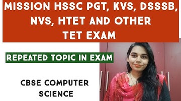 Lecture 7- CBSE COMPUTER SCIENCE // MOST REPEATED QUESTIONS IN COMPUTER NETWORK//FOR ALL TGT PGT
