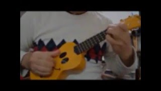 Video thumbnail of "アクビ娘の歌／ウクレレソロ"